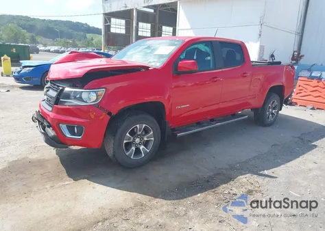 2015 Chevrolet Colorado Z71 из США, поврежденный, VIN 1GCGTCE37F1124442